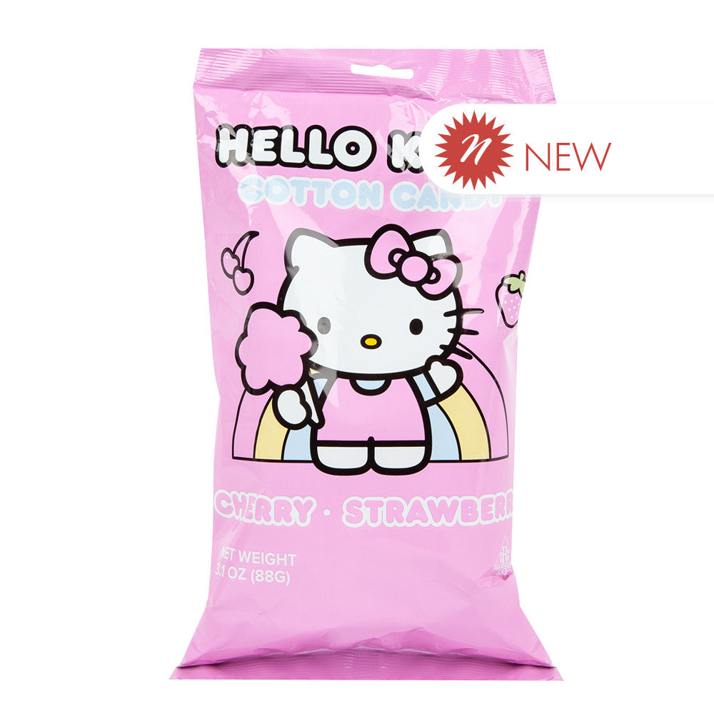 Wholesale Hello Kitty Cotton Candy 3.1 Oz Peg Bag- Bulk
