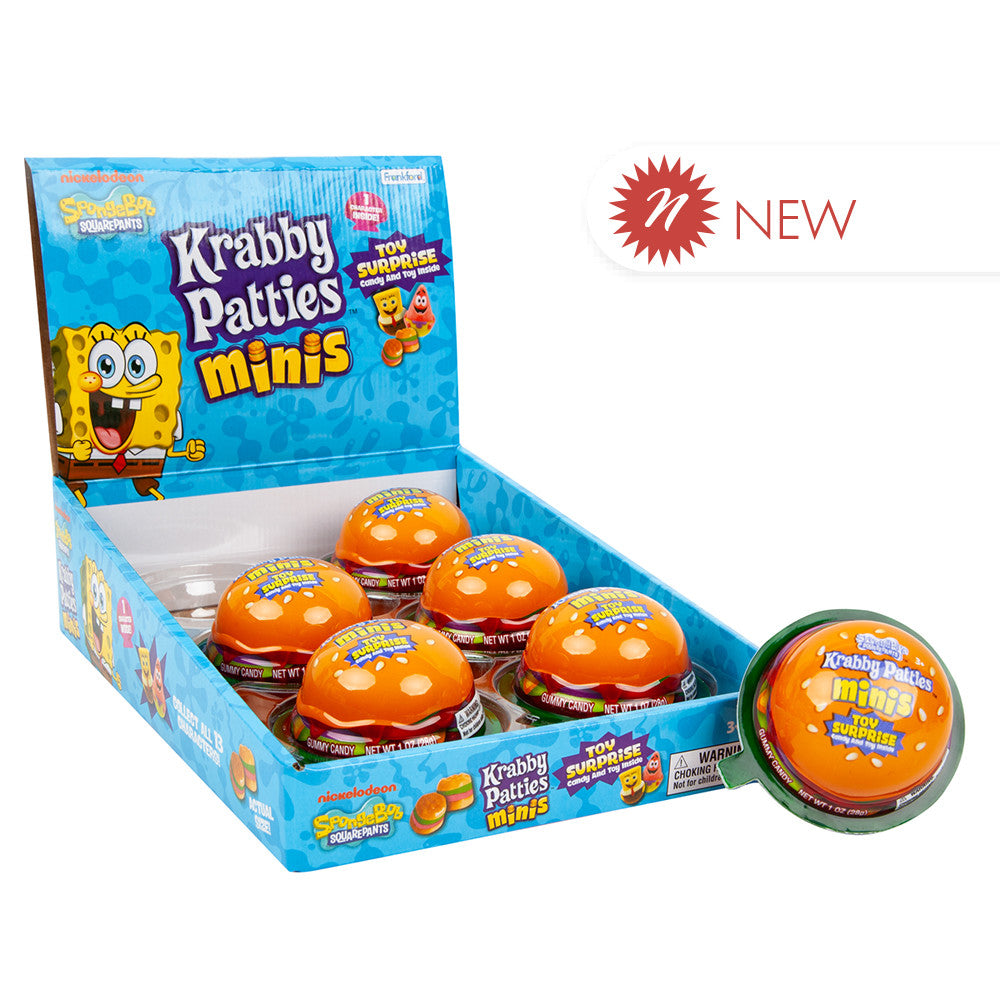 Wholesale Krabby Patties - Miniature Surprise - 1Oz- Bulk