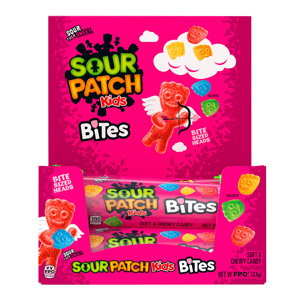 Wholesale Sour Patch Kids Bites Valentine'S 1.8 Oz Tube- Bulk