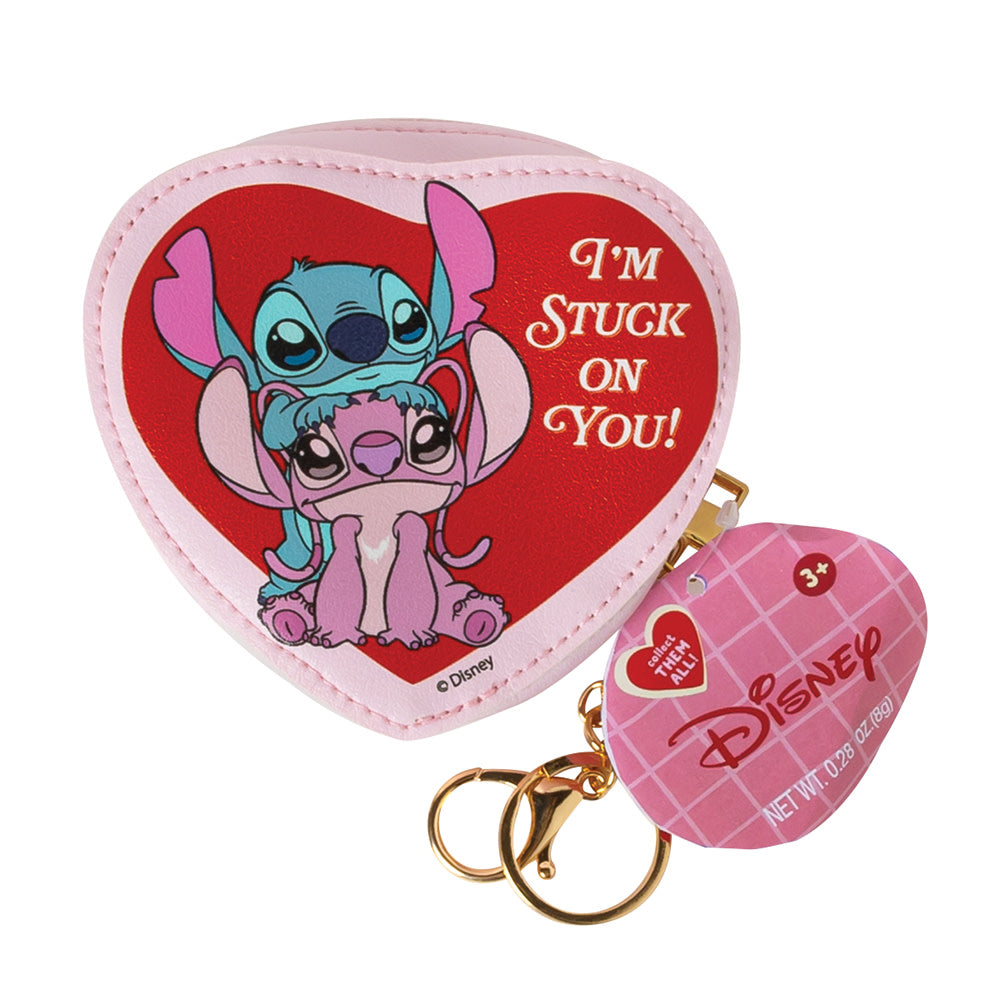 Wholesale Stitch Disney Candy Heart Keepsakes Keychain- Bulk