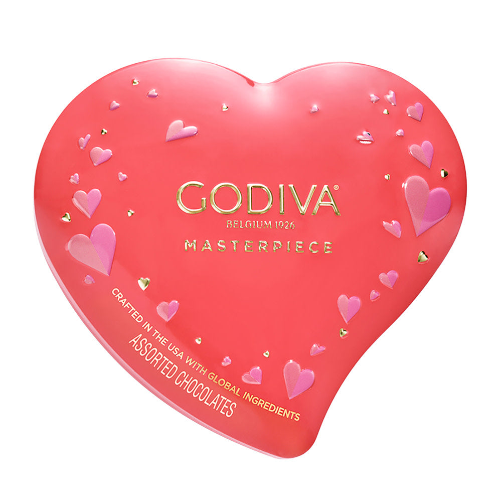 Godiva Masterpiece 7 Piece Heart Tin