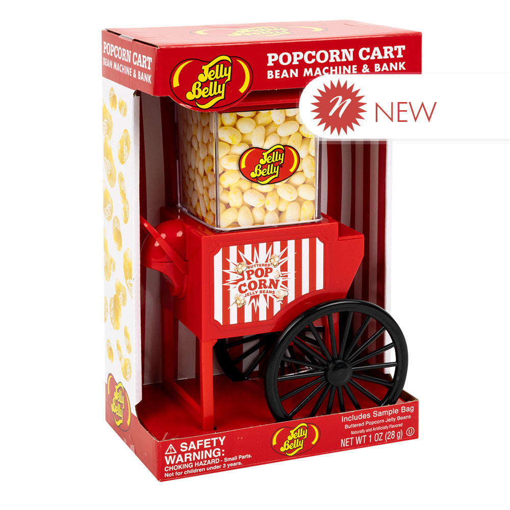 Wholesale Jelly Belly Buttered Popcorn 1 Oz Machine Bank- Bulk