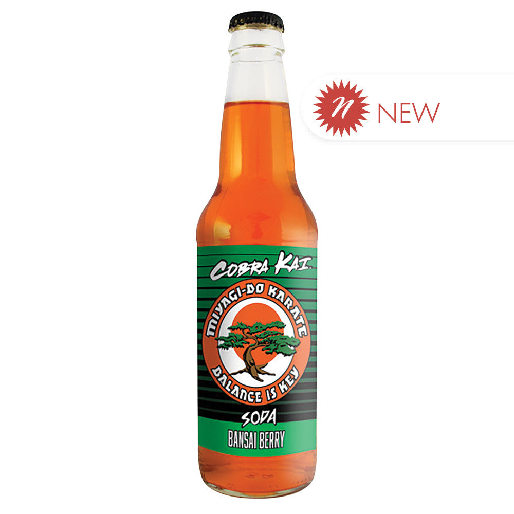 Wholesale Cobra Kai Bansai Berry Soda 12 Oz Bottle- Bulk