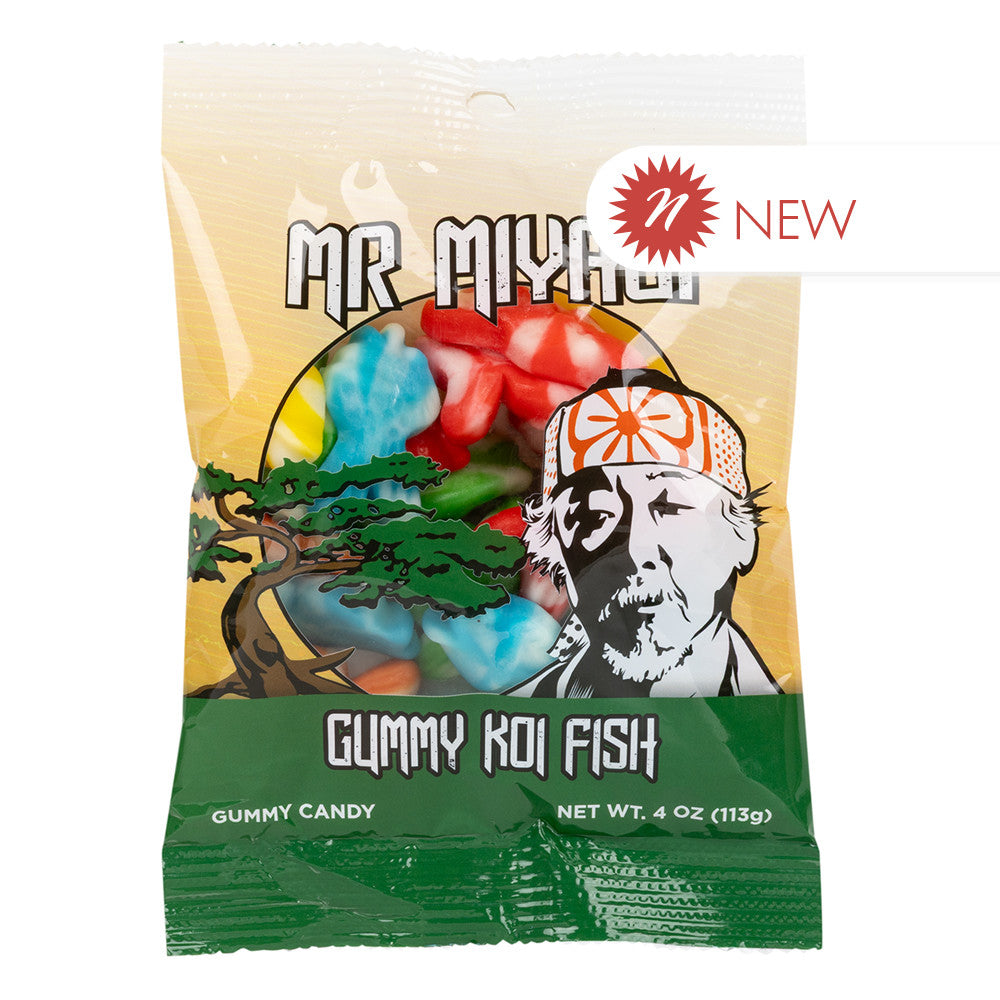 Wholesale Mr Miyagi - Peg - Gummy Swirly Fish - 4Oz- Bulk