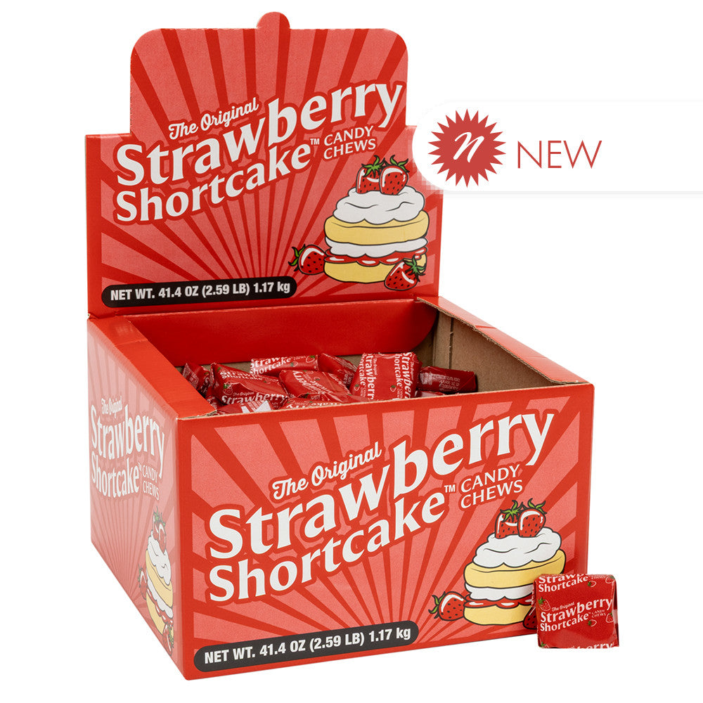 Wholesale The Original Strawberry Shortcake Candy Chews- Bulk