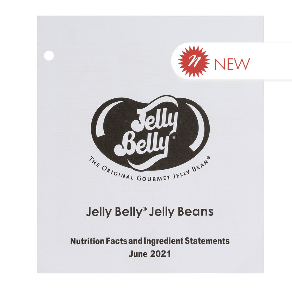 Wholesale Jelly Belly - Nutrition Facts Booklet - Pk1- Bulk