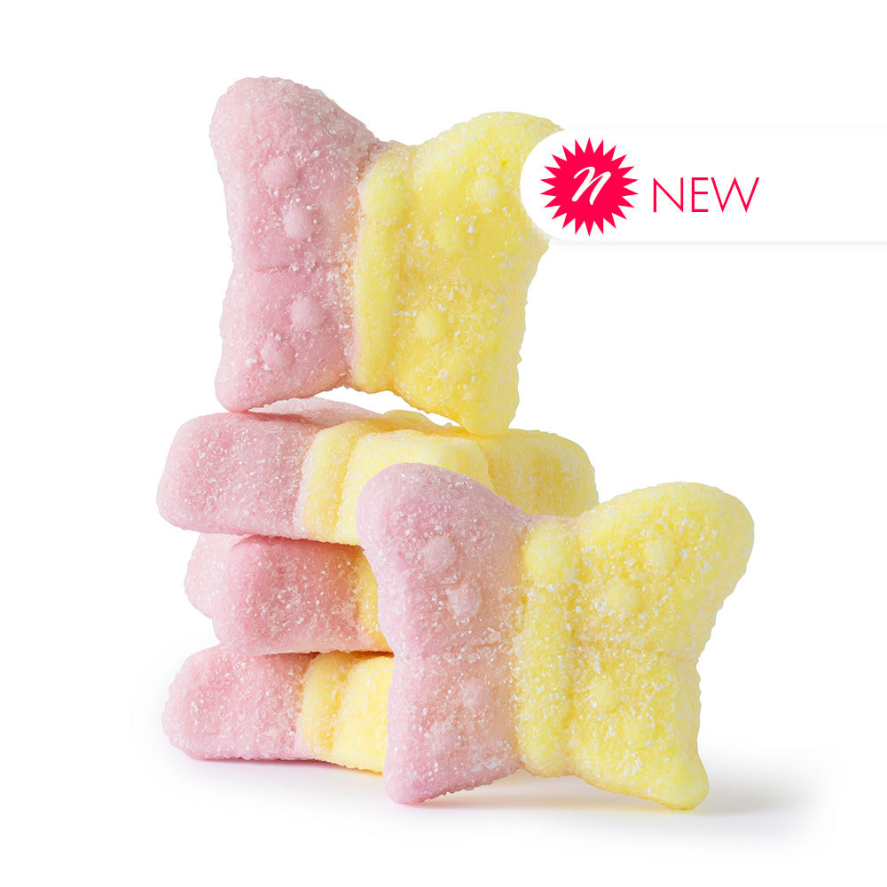 Wholesale Swedish Style Butterflies Sour Lemon Strawberry- Bulk