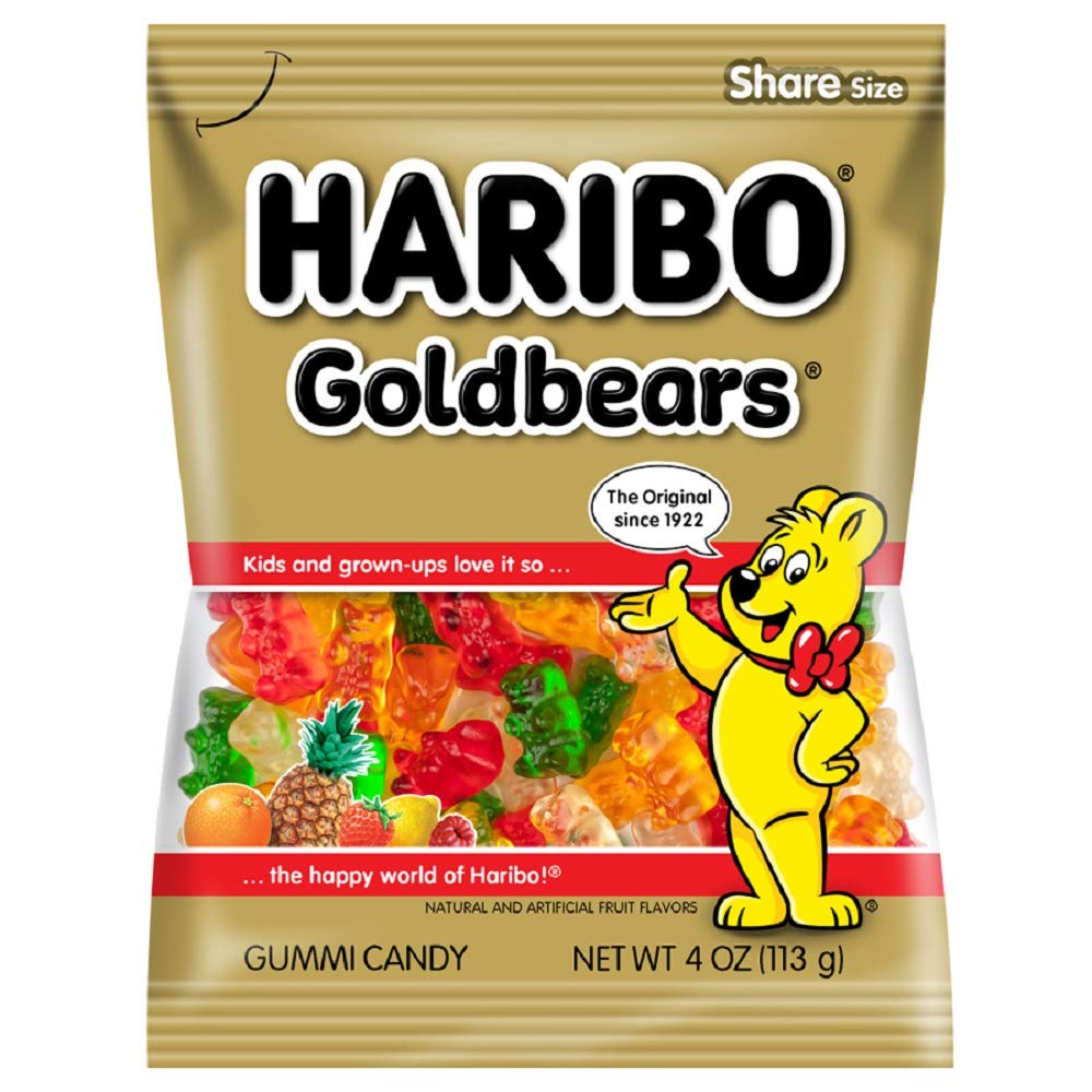 Haribo Goldbears Gummies 4 Oz Bag