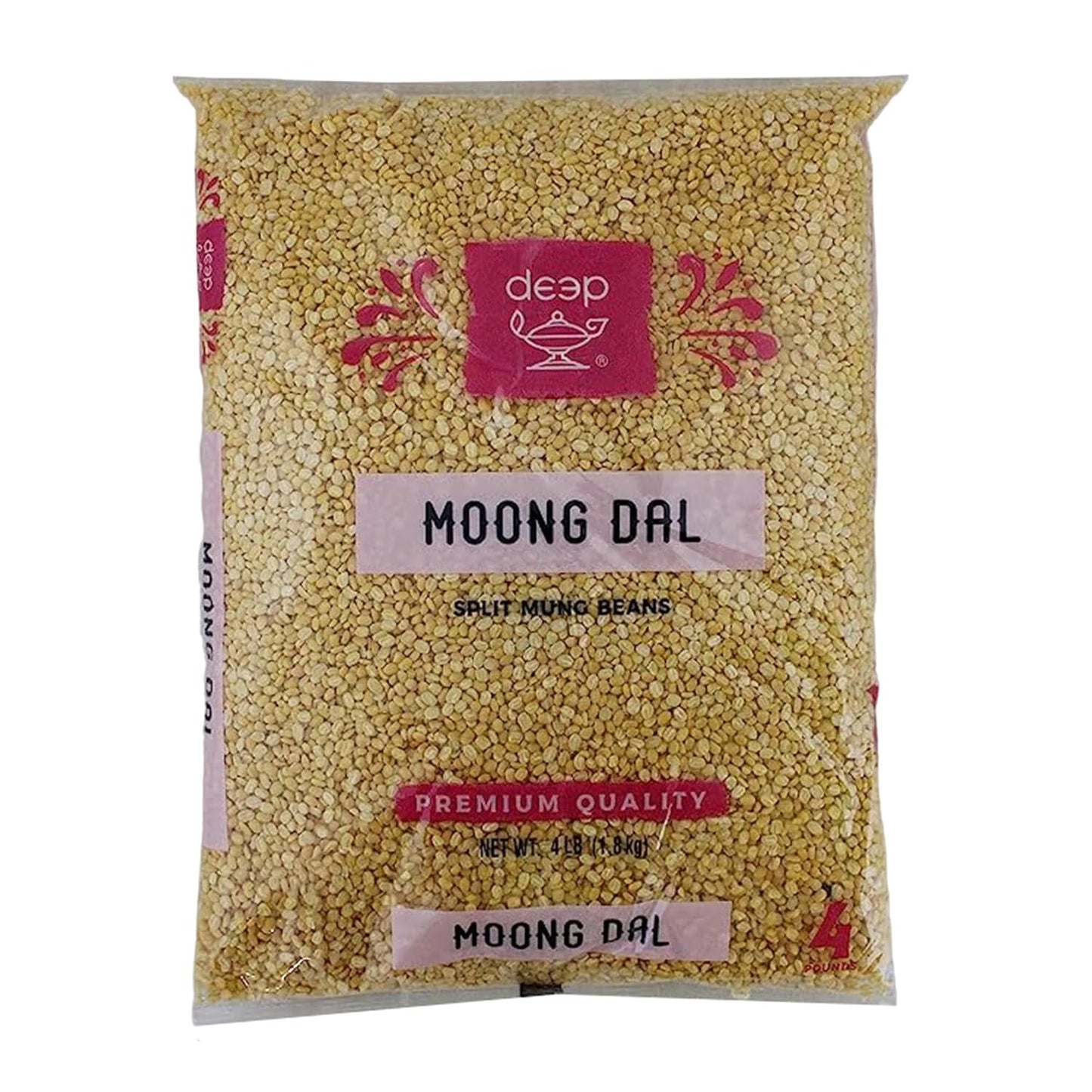 Wholesale Deep Moong Dal 4 lb- Bulk