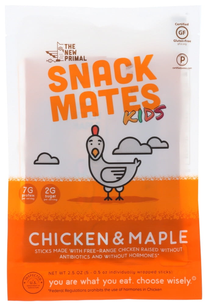 The New Primal Snack mate Chicken & Maple 2.5 OZ