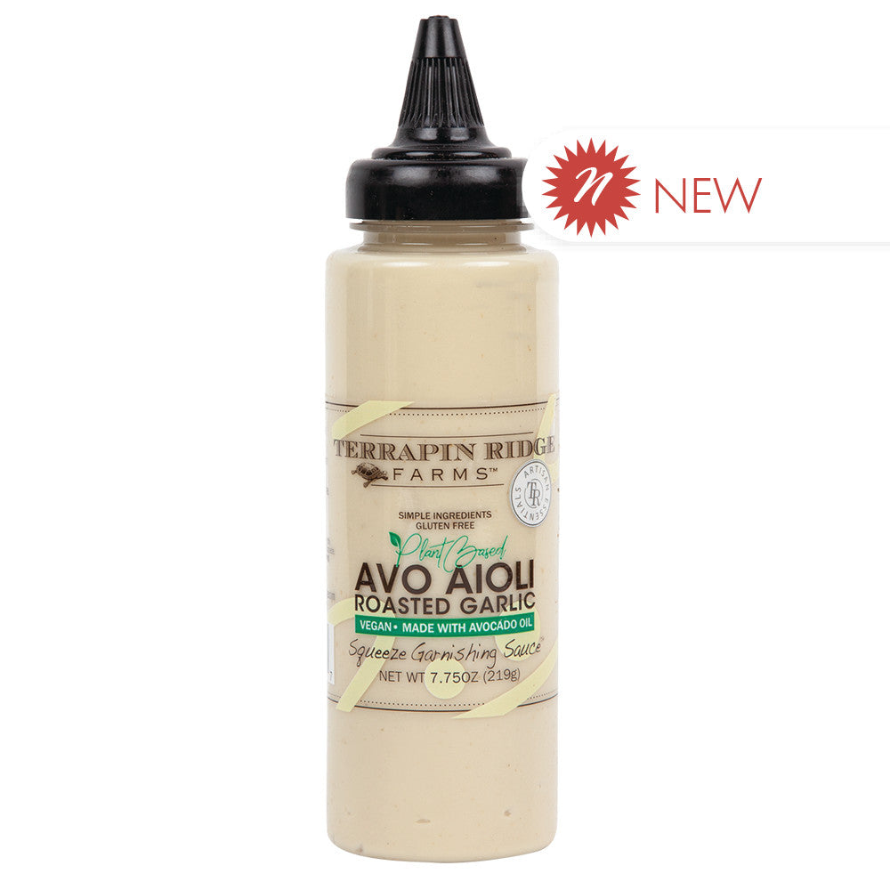 Wholesale Terrapin Avo Roasted Garlic Aioli 7.5 Oz Squeeze Bottle *Fl Dc Only*- Bulk