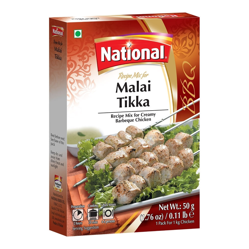 National Malai Tikka Spice Mix 50g