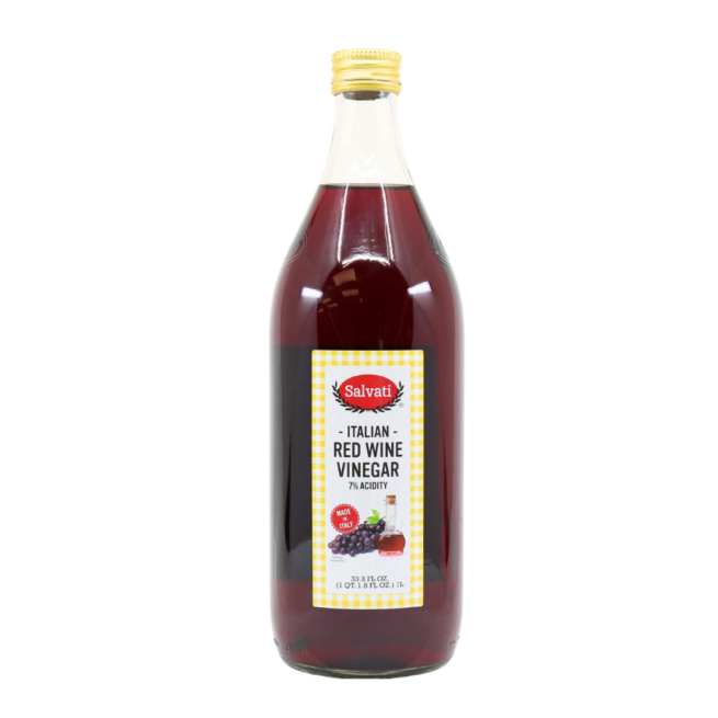 Wholesale Salvati Red Wine Vinegar 32 OZ- Bulk