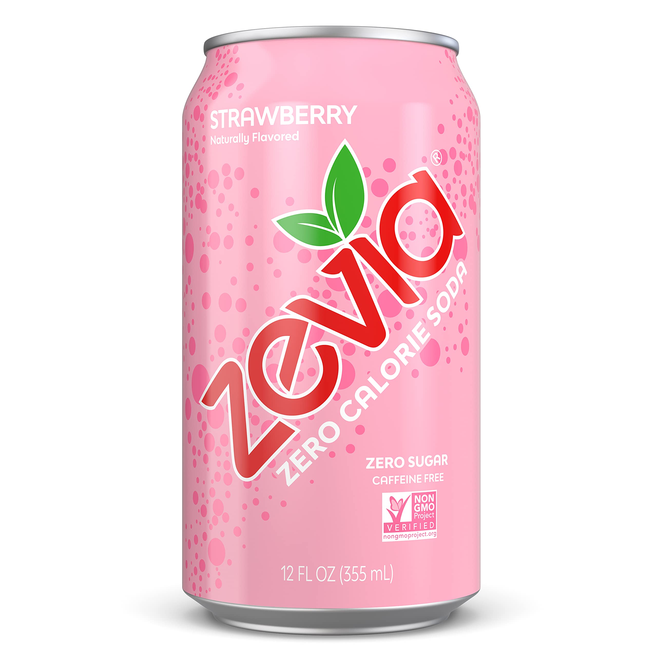 Zevia Nat Straw Soda 12 Fl Oz