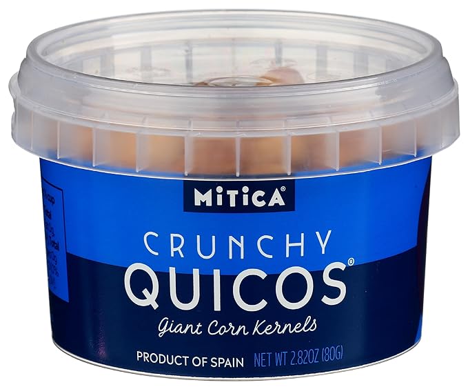 Mitica Crunchy Quicos Giant Crunchy Corn 2.82 oz 12ct