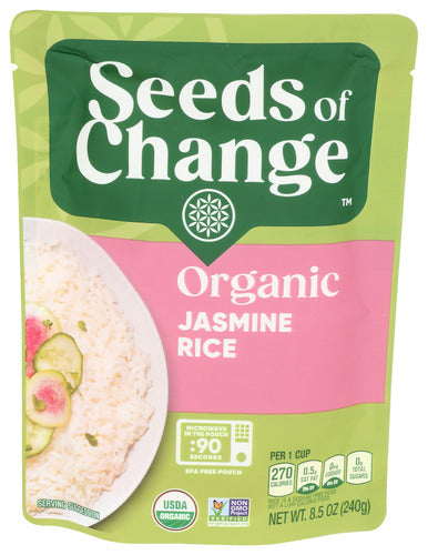 Seeds Of Change Organic Aromatic Jasmine Rice 8.5oz 6ct