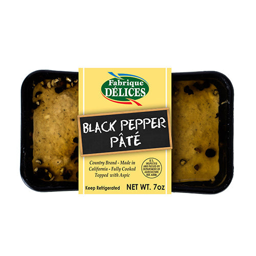 Fabrique Delices Black Pepper Pâté 7oz