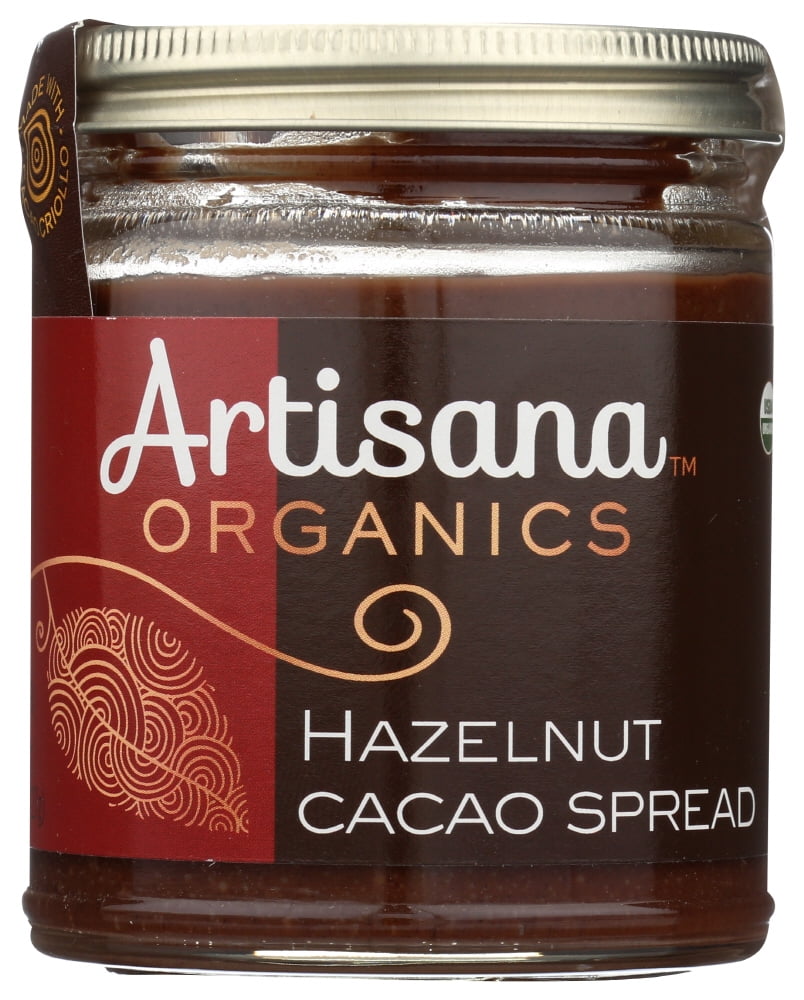 Artisana Organics Hazelnut Cacao Spread 8 Oz Jar