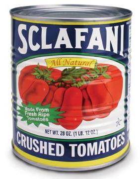 Wholesale Sclafani Crushed Tomatoes 28 oz- Bulk