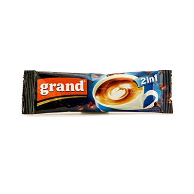 Wholesale Grand Instant Coffee 2 In 1 12.5G Bag- Bulk