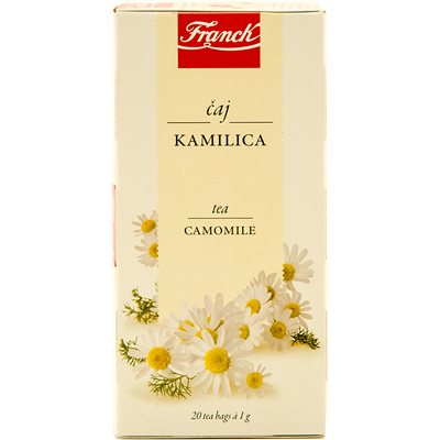 Wholesale Franck Chamomile (Camelica) Tea 20G Box- Bulk