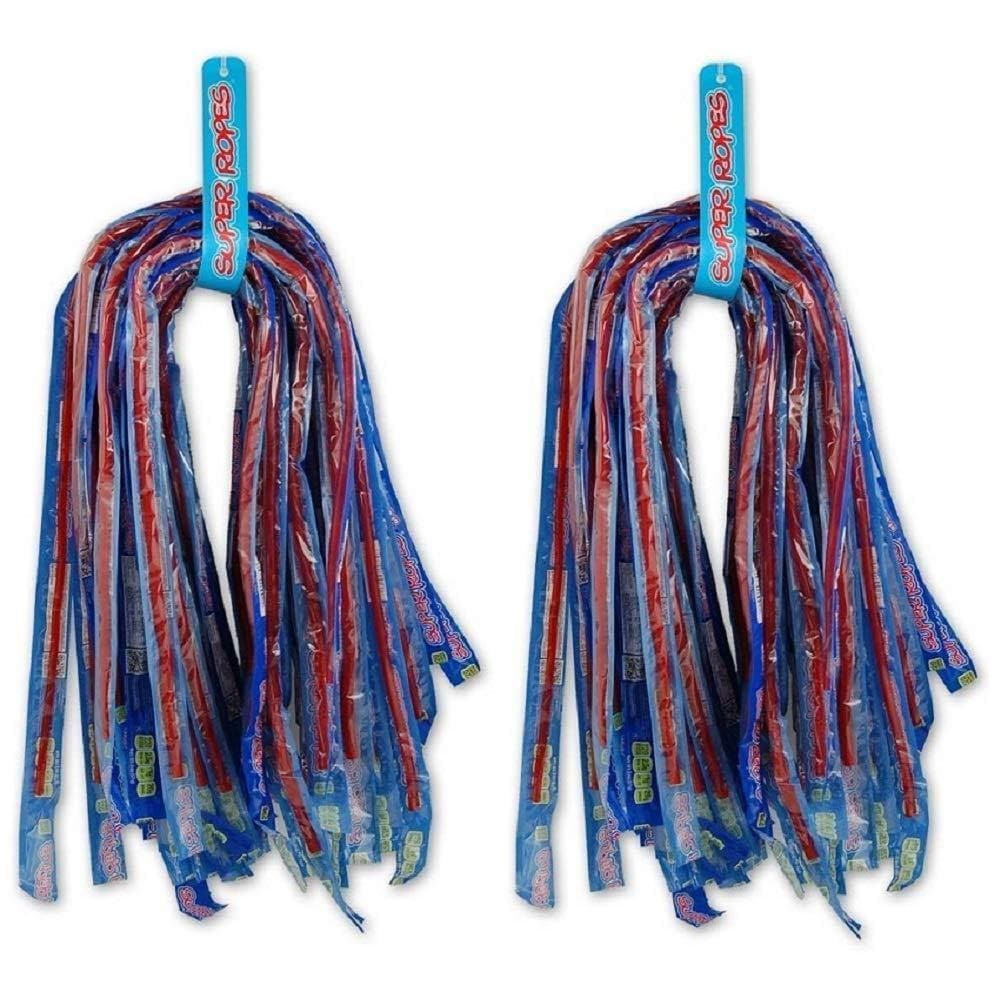 Wholesale Super Ropes Super Ropes Red Licorice Rope Candy, Strap Pack 2 Oz- Bulk
