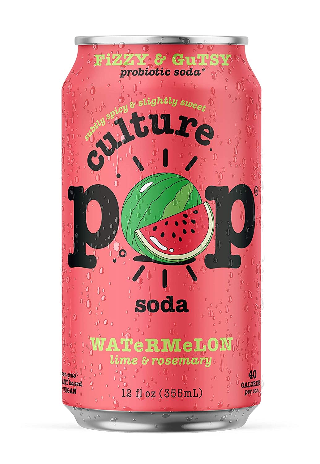 Wholesale Culture Pop 6/4Pk 12 Oz Watermelon- Bulk