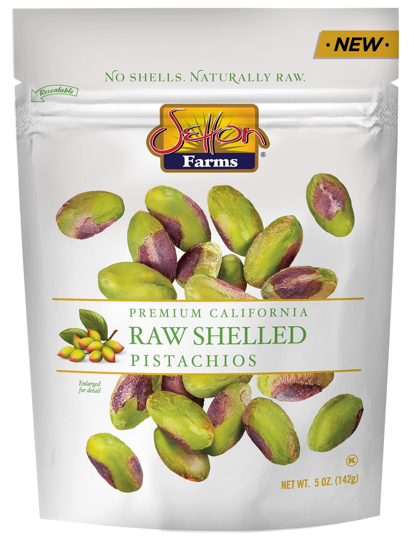 Wholesale Setton Farms Raw Pistachios Kernels 5 Oz Bag- Bulk