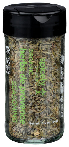 Wholesale Spicely Organics Organic Herbs De Provence 0.5 oz Shaker- Bulk