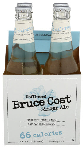 Bruce Cost Bruce Cost Ginger Ale 4oz 6ct