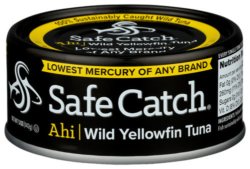 Safe Catch Tuna Ahi Wild Yellowfin 5oz 6ct