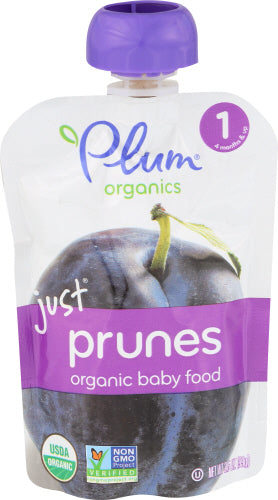 Wholesale Plum Organics Prunes Organic Baby Food 3.5oz- Bulk
