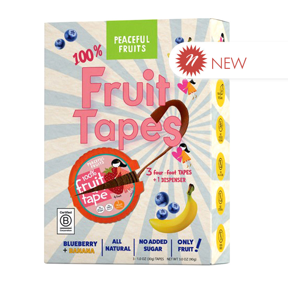 Wholesale Peaceful Fruits - Tapes - Blb Banana(3Ct) - 3Oz- Bulk