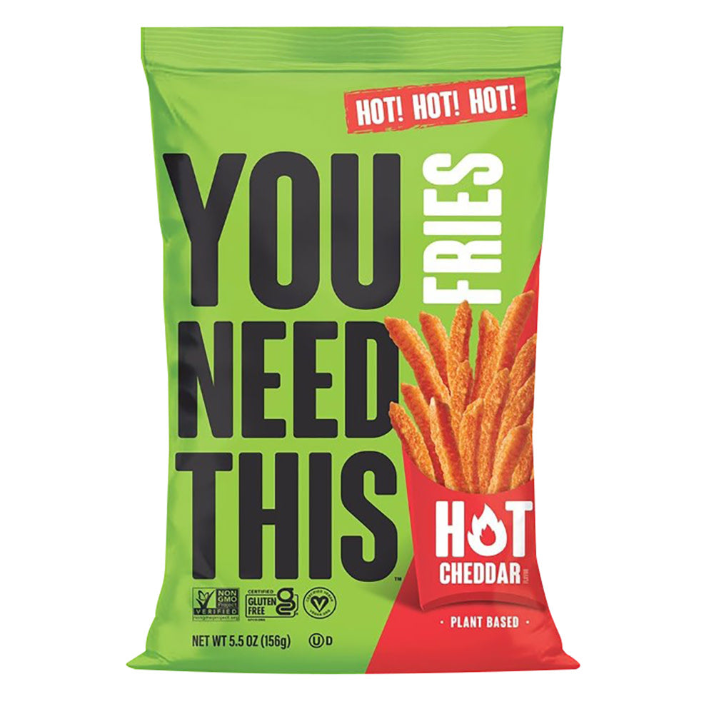 Wholesale Ftgu - You Need This - Hot Cheddar Fries - 5.5Oz - Pk6- Bulk