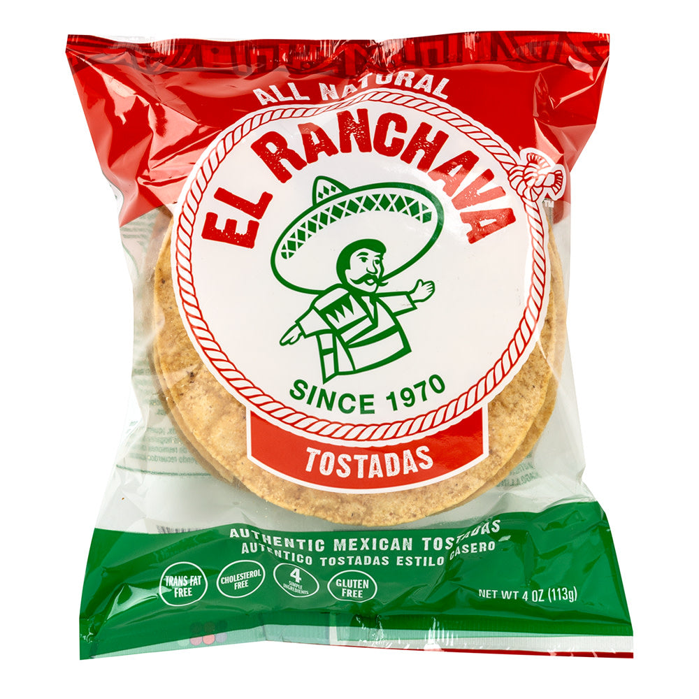 Wholesale El Ranchava Tostadas 4 Oz- Bulk