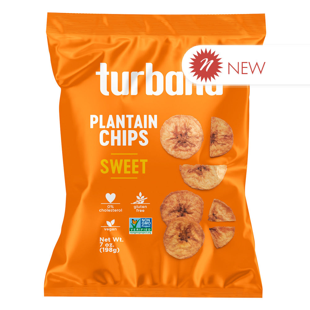 Wholesale Turbana Plantain Chips Sweet 7 Oz Bag- Bulk
