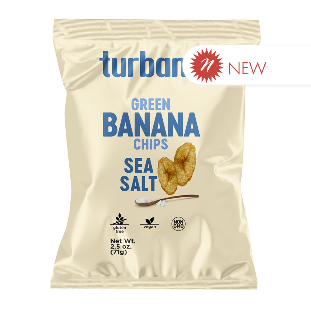 Wholesale Turbana Banana Chips Sea Salt 2.5 Oz Bag- Bulk