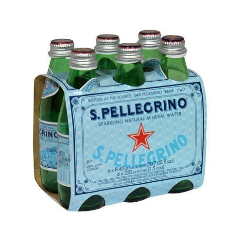 Wholesale San Pellegrino Sparkling Mineral Water 8 oz- Bulk