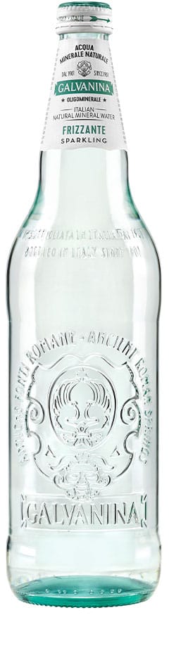 Wholesale Galvanina Sparkling Mineral Water 750 ML 25 oz- Bulk