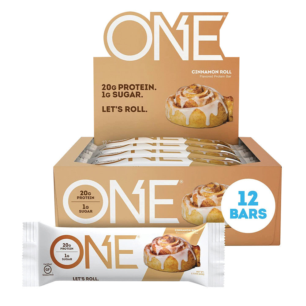 Wholesale One Cinnamon Roll 2.12 Oz Bar- Bulk