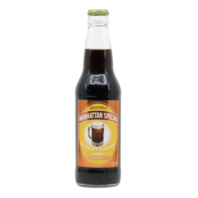 Wholesale Manhattan Special Sasparilla Soda 12 oz- Bulk