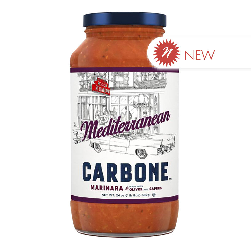 Wholesale Carbone - Mediterranean Marinara Sauce - 24Oz- Bulk