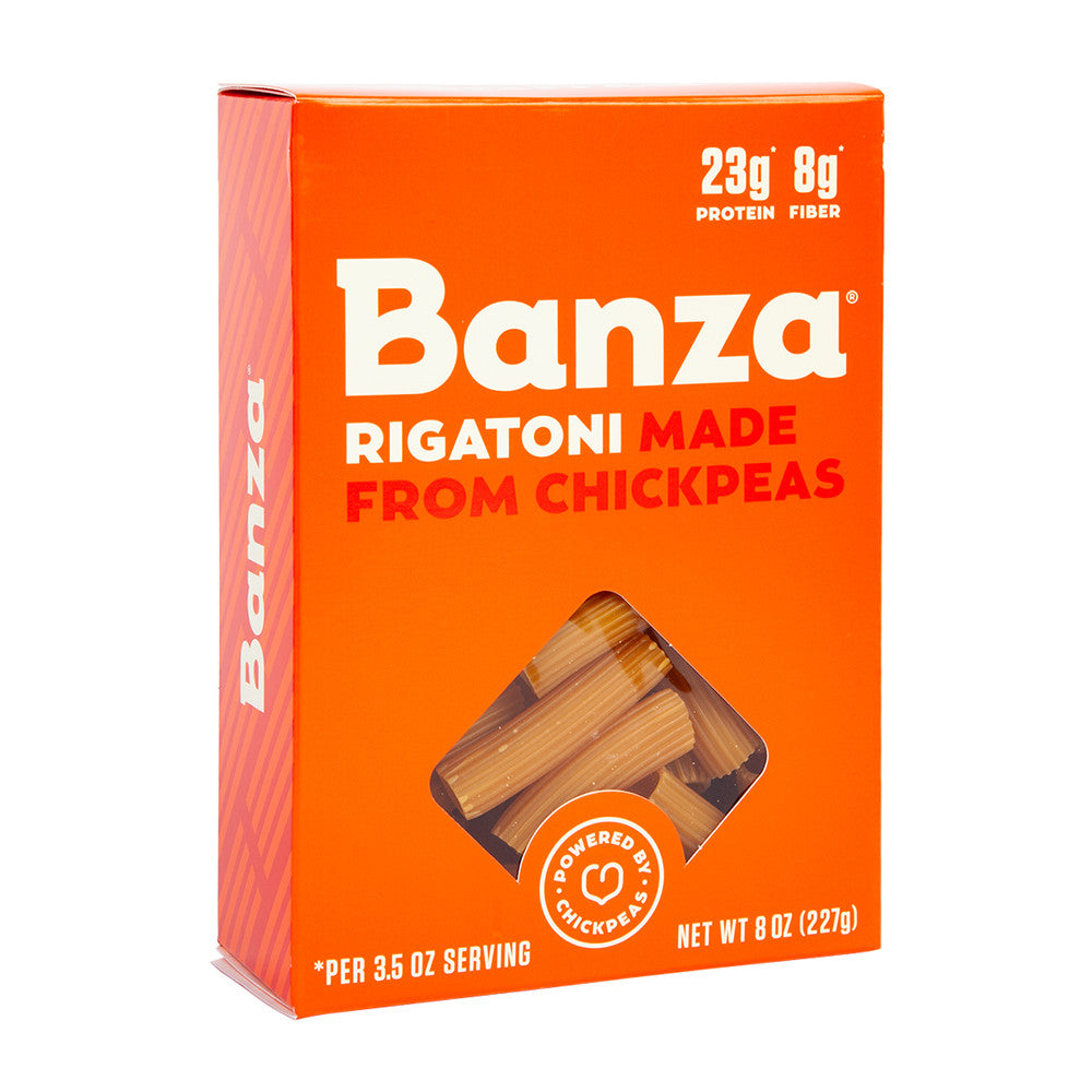 Wholesale Banza Rigatoni 8 Oz Box- Bulk