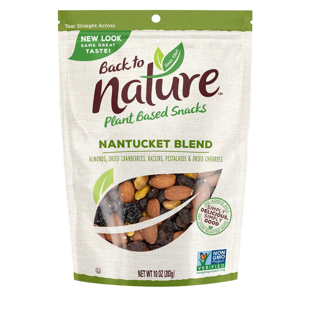 Back To Nature Nantucket Blend Trail Mix 10 Oz Pouch