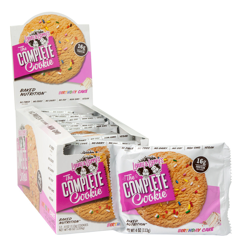 Wholesale Lenny & Larry'S Complete Birthday Cake Cookie 4 Oz- Bulk