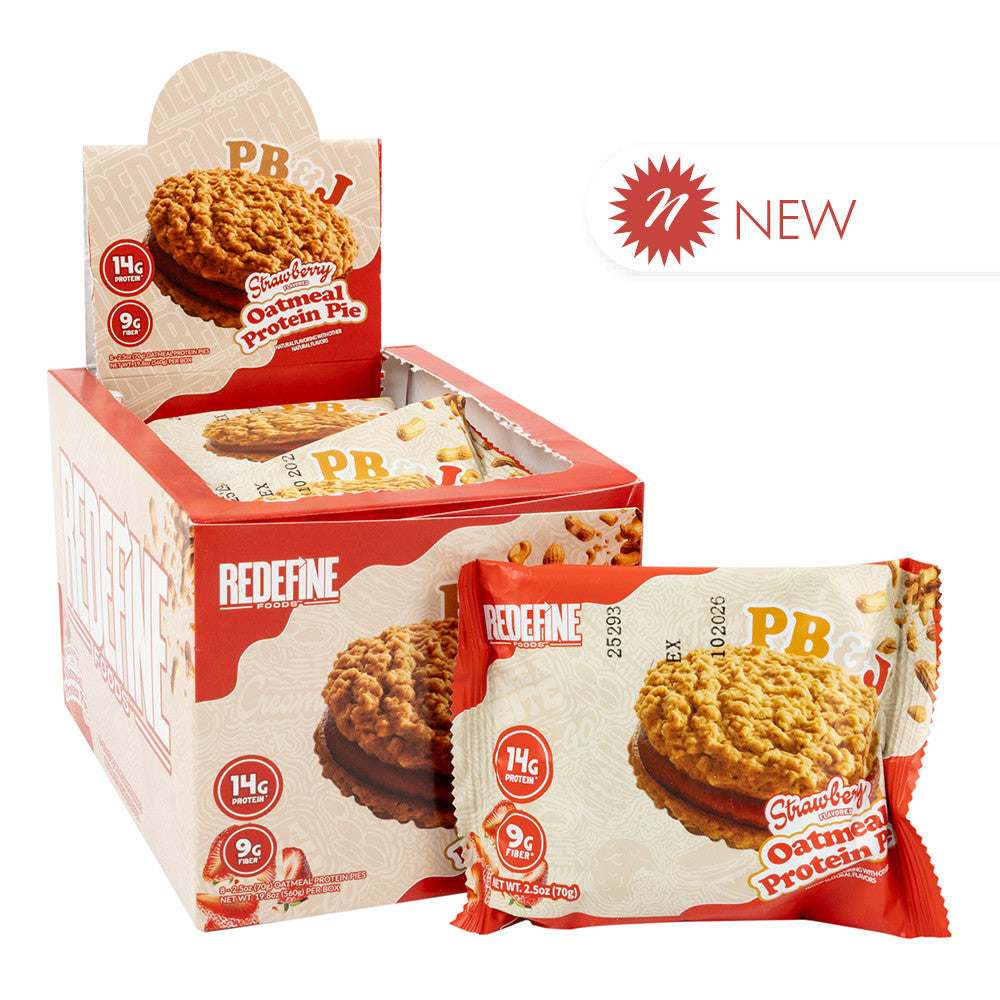 Wholesale Redefine - Oatmeal Protein Pb&J Strawberry - 2.5Oz- Bulk