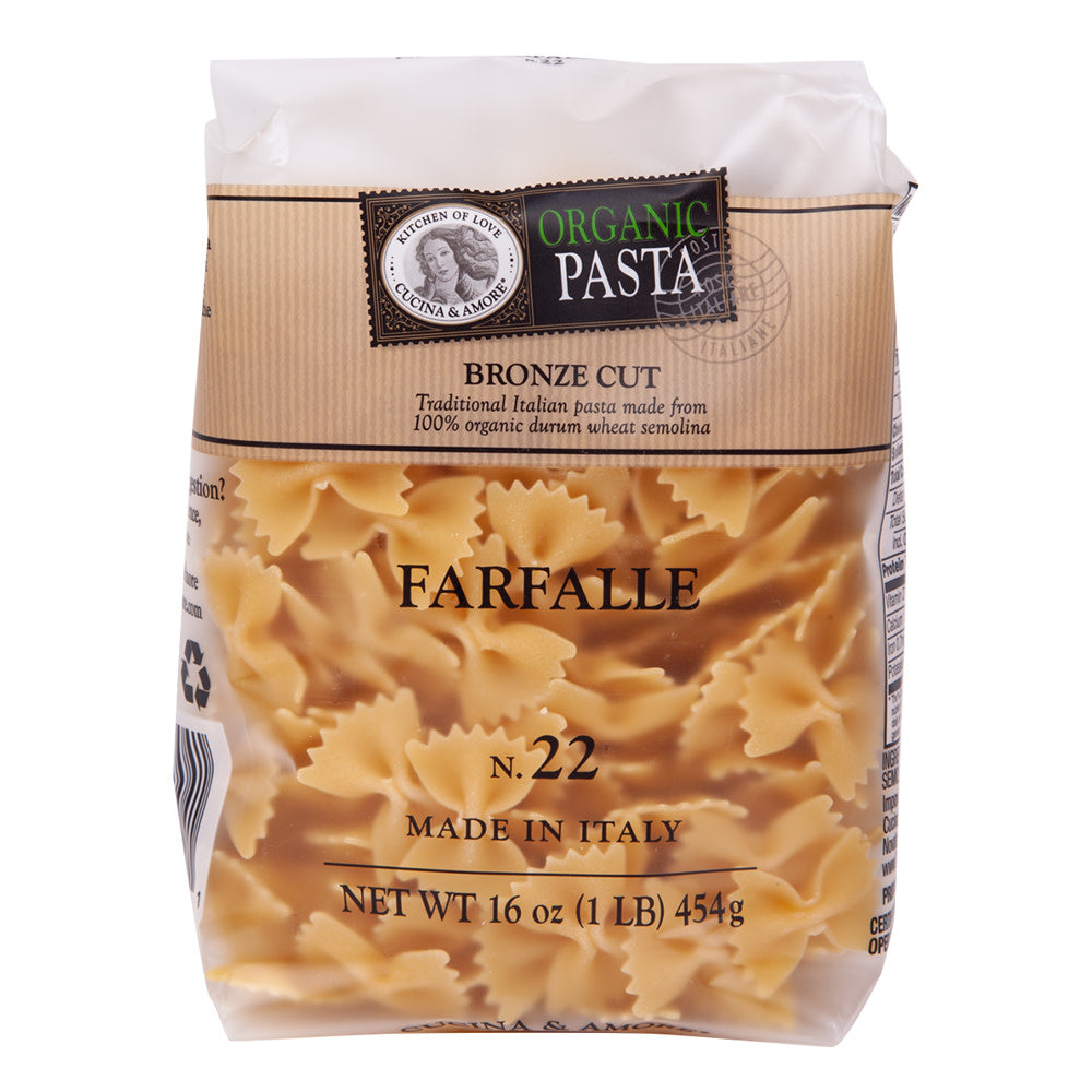 Wholesale Cucina & Amore Pasta Farfalle 16 Oz- Bulk