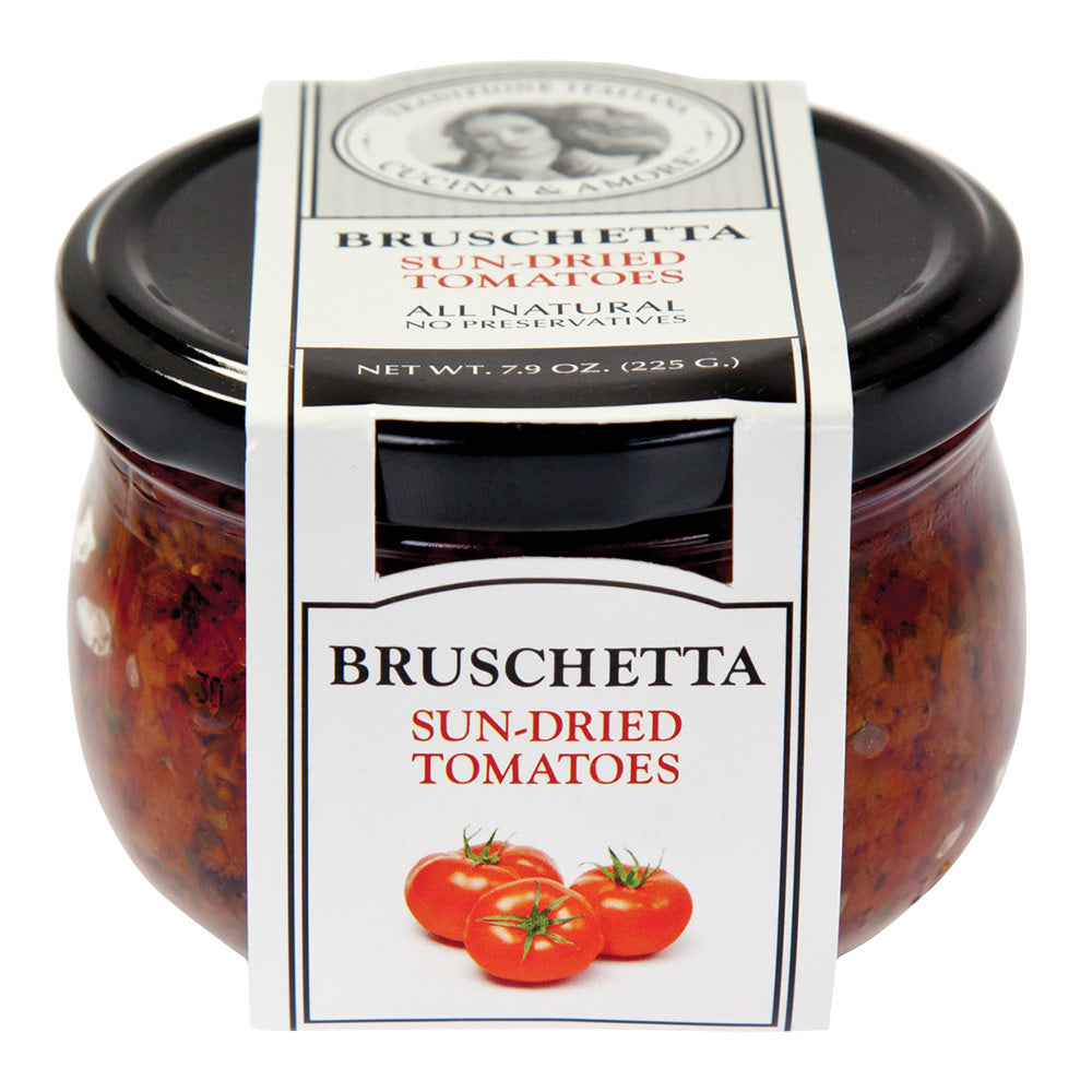 Wholesale Cucina & Amore Sun-Dried Tomato Bruschetta 7.9 Oz Jar- Bulk