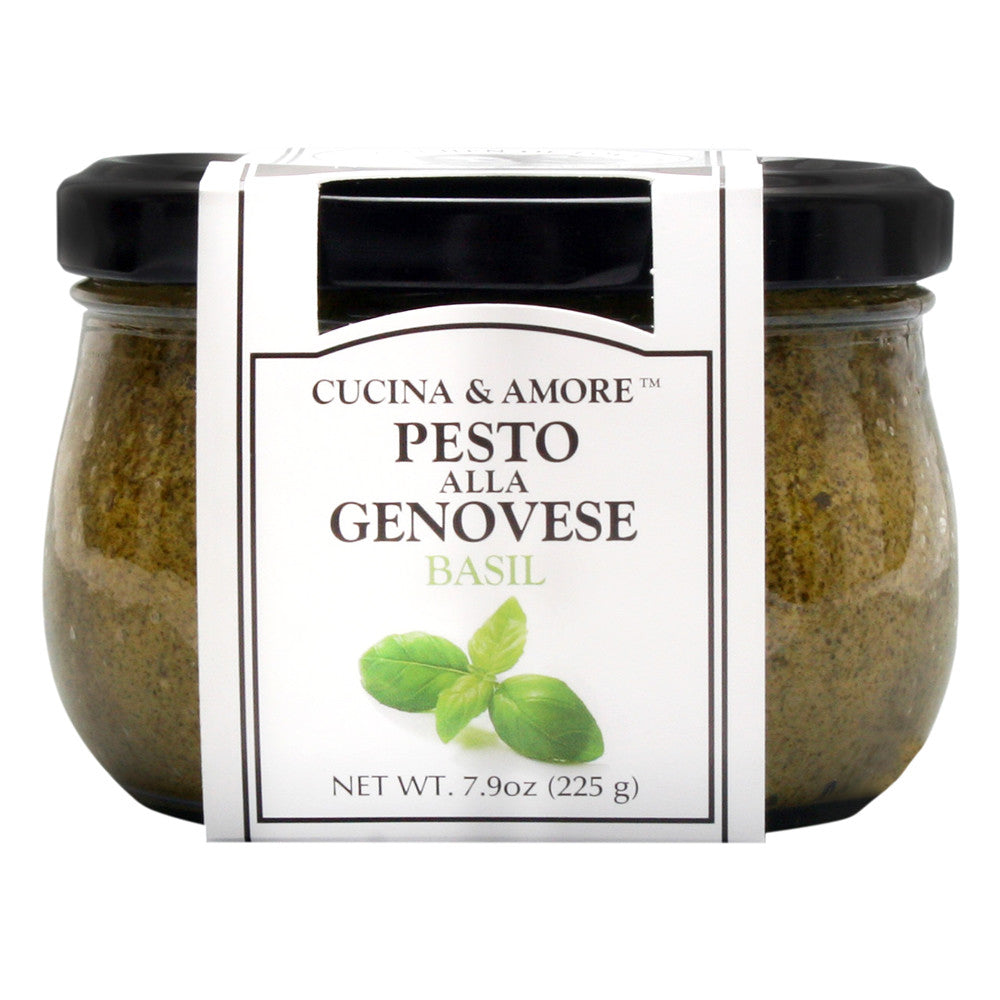 Wholesale Cucina & Amore Basil Pesto Alla Genovese 7.9 Oz Jar- Bulk
