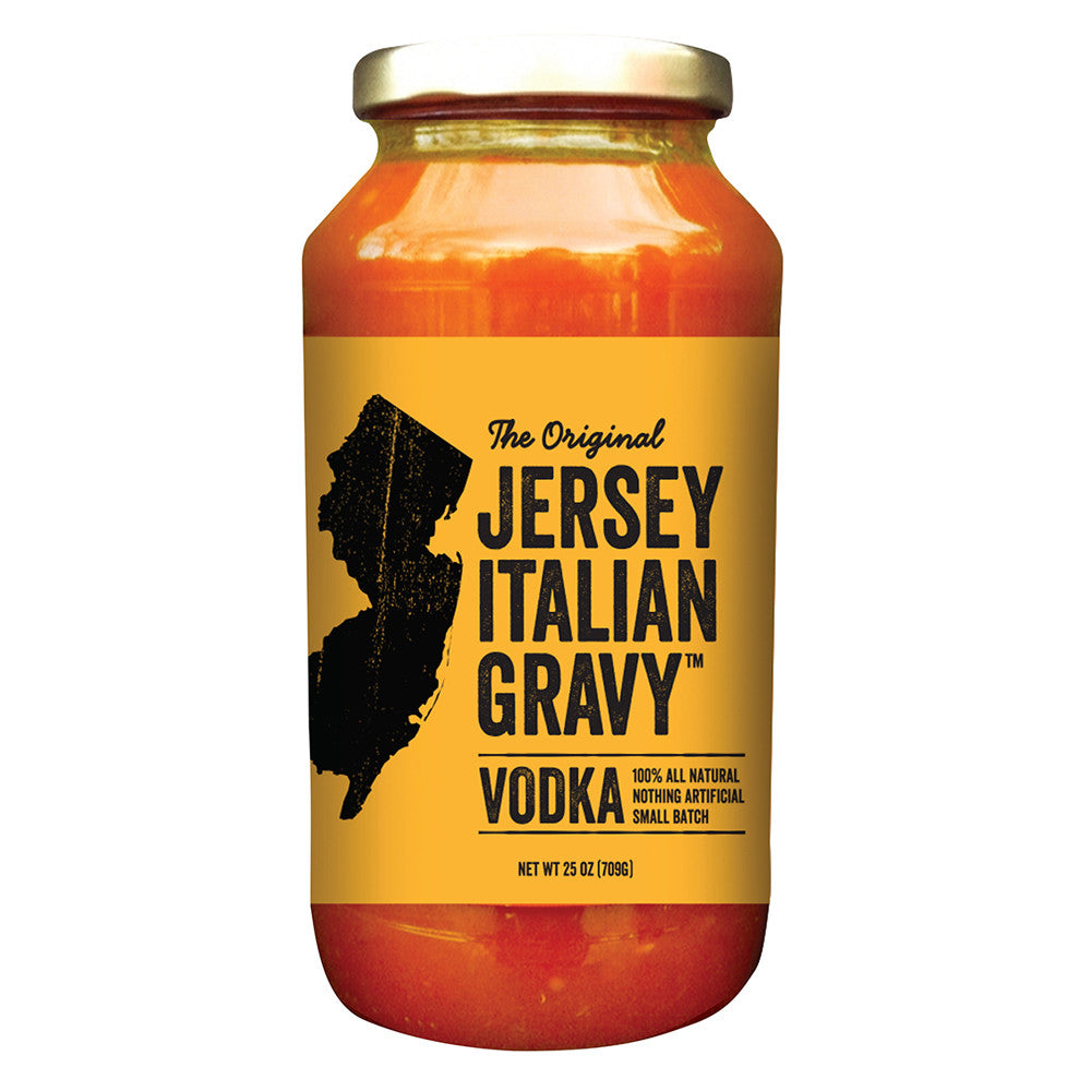 Wholesale Jersey Italian Gravy Vodka 24 Oz Jar- Bulk